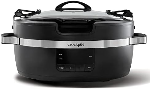 Crock-Pot Thermoshield 6 Quart Slow Cooker with Carry Handles Signature C646