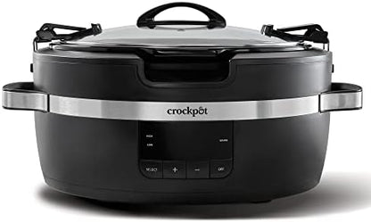 Crock-Pot Thermoshield 6 Quart Slow Cooker with Carry Handles Signature C646