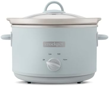 Crock-Pot 4.5 Quart Manual Slow Cooker – Macaroon Blue
