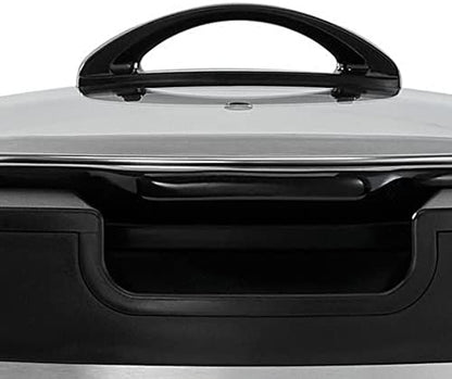 Crock-Pot Thermoshield 6 Quart Slow Cooker with Carry Handles Signature C646