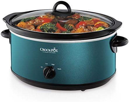 Crock-Pot 7 Quart Manual Slow Cooker – Turquoise Reserve C661