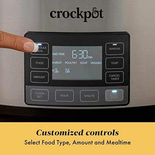 Crock-Pot MyTime 6 Quart Programmable Slow Cooker Prime C665