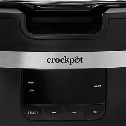 Crock-Pot Thermoshield 6 Quart Slow Cooker with Carry Handles Signature C646