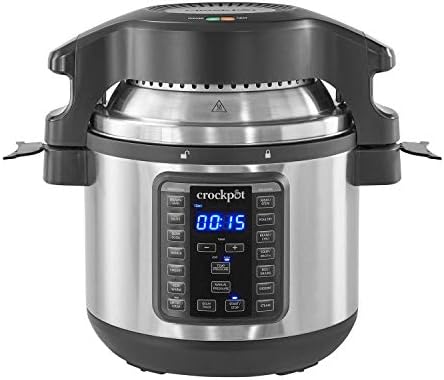 Crock-Pot Express Crisp 8 Quart 10-in-1 Pressure Cooker Plus C620