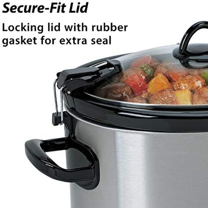 Crock-Pot Cook & Carry 6 Quart Portable Slow Cooker Daily C698