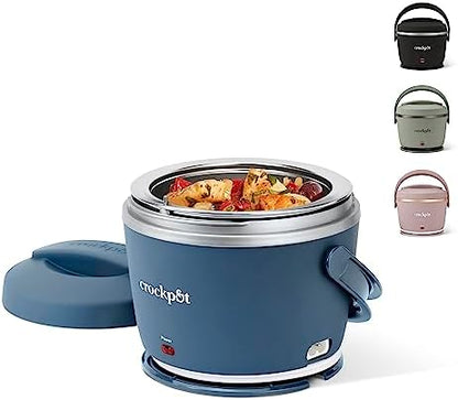 Crock-Pot Electric Lunch Box Food Warmer 20oz – Faded Blue Classic C649