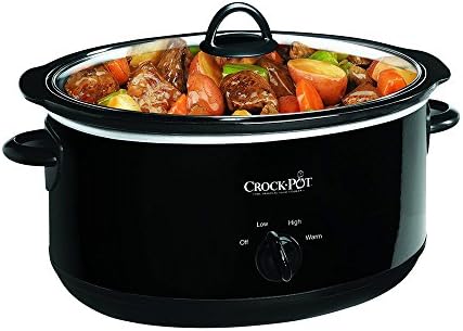 Crock-Pot 8 Quart Manual Slow Cooker – Black Reserve C615
