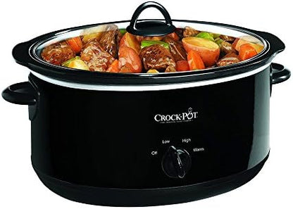 Crock-Pot 8 Quart Manual Slow Cooker – Black Reserve C615