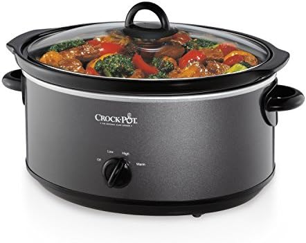 Crock-Pot 7 Quart Slow Cooker – Charcoal Prime C640