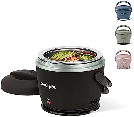 Crock-Pot Electric Lunch Box Food Warmer 20oz – Black Original C648