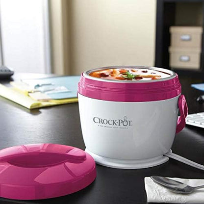 Crock-Pot Lunch Crock Portable Food Warmer 20oz – Pink Prime C627