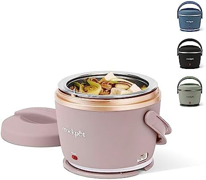 Crock-Pot Electric Lunch Box Food Warmer 20oz – Blush Pink Plus C614