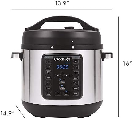 Crock-Pot 8 Quart Express Crock Multi-Use Pressure Cooker Choice C673
