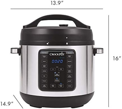 Crock-Pot 8 Quart Express Crock Multi-Use Pressure Cooker Choice C673
