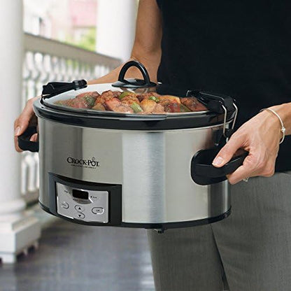 Crock-Pot Cook & Carry 6 Quart Programmable Slow Cooker Fresh C630