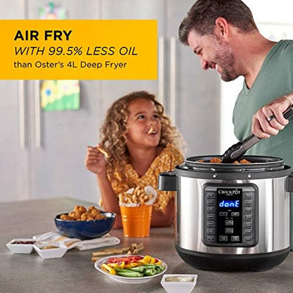 Crock-Pot Express Crisp 8 Quart 10-in-1 Pressure Cooker Plus C620