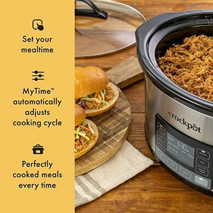Crock-Pot MyTime 6 Quart Programmable Slow Cooker Prime C665