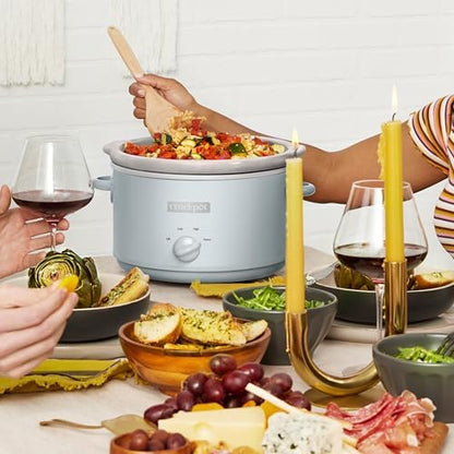 Crock-Pot 4.5 Quart Manual Slow Cooker – Macaroon Blue