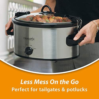 Crock-Pot Cook & Carry 6 Quart Portable Slow Cooker Daily C698