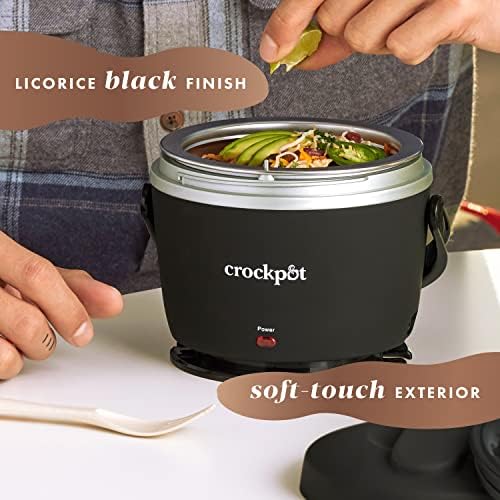 Crock-Pot Electric Lunch Box Food Warmer 20oz – Black