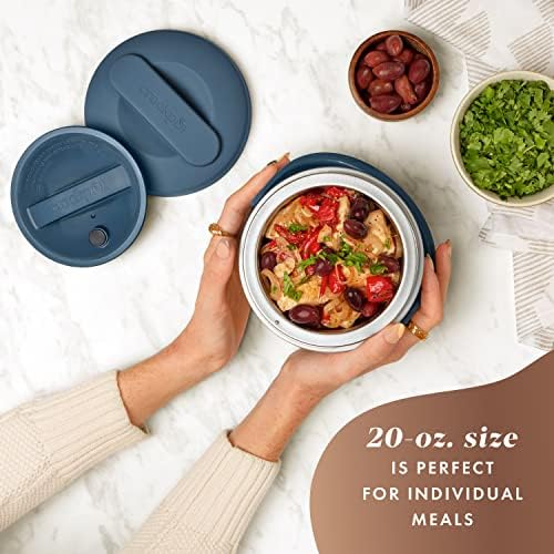 Crock-Pot Electric Lunch Box Food Warmer 20oz – Faded Blue Classic C649