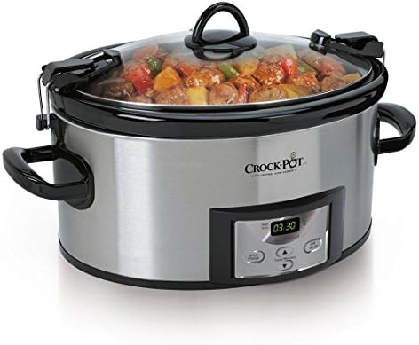Crock-Pot Cook & Carry 6 Quart Programmable Slow Cooker Fresh C630