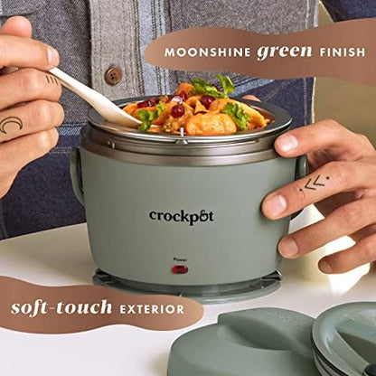 Crock-Pot Portable Electric Lunch Box Food Warmer – Green Original C632