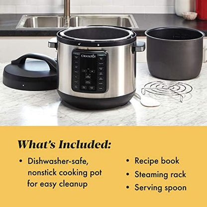 Crock-Pot 8 Quart Express Crock Multi-Use Pressure Cooker Choice C673