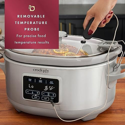 Crock-Pot 7 Quart Programmable Cook & Carry Slow Cooker Select C641