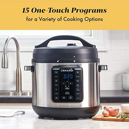 Crock-Pot 8 Quart Express Crock Multi-Use Pressure Cooker Choice C673