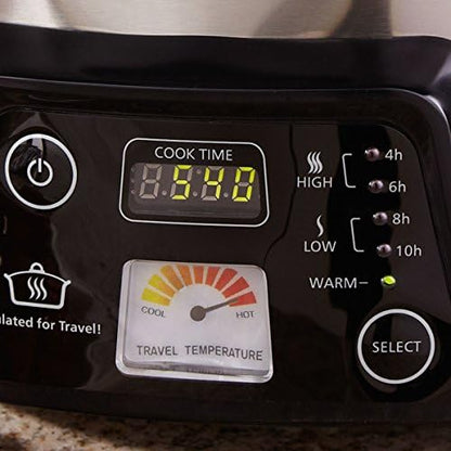 Crock-Pot Cook & Carry 6 Quart Programmable Slow Cooker Fresh C630