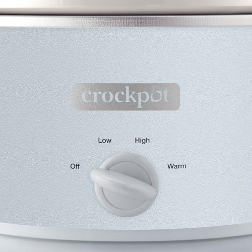 Crock-Pot 4.5 Quart Manual Slow Cooker – Macaroon Blue