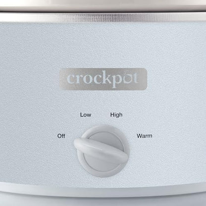 Crock-Pot 4.5 Quart Manual Slow Cooker – Macaroon Blue