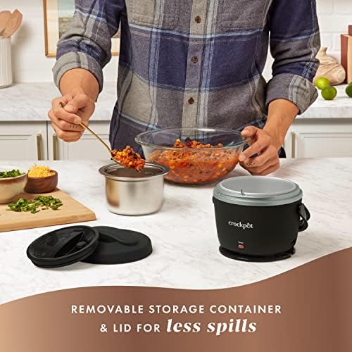 Crock-Pot Electric Lunch Box Food Warmer 20oz – Black Original C648