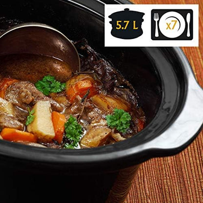 Crock-Pot Cook & Carry 6 Quart Portable Slow Cooker Daily C698