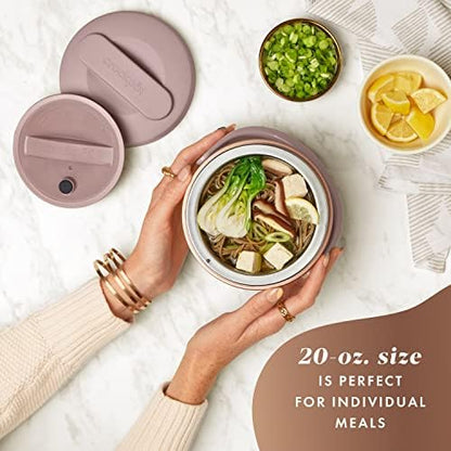 Crock-Pot Electric Lunch Box Food Warmer 20oz – Blush Pink Plus C614