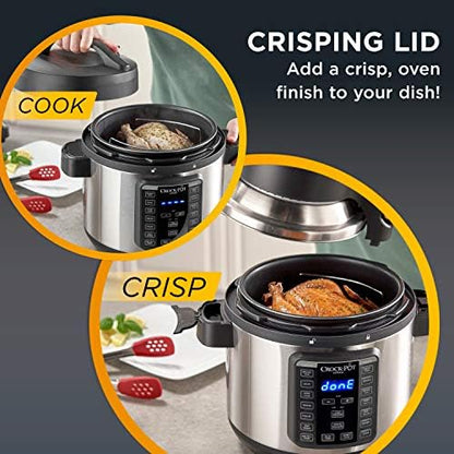 Crock-Pot Express Crisp 8 Quart 10-in-1 Pressure Cooker Plus C620