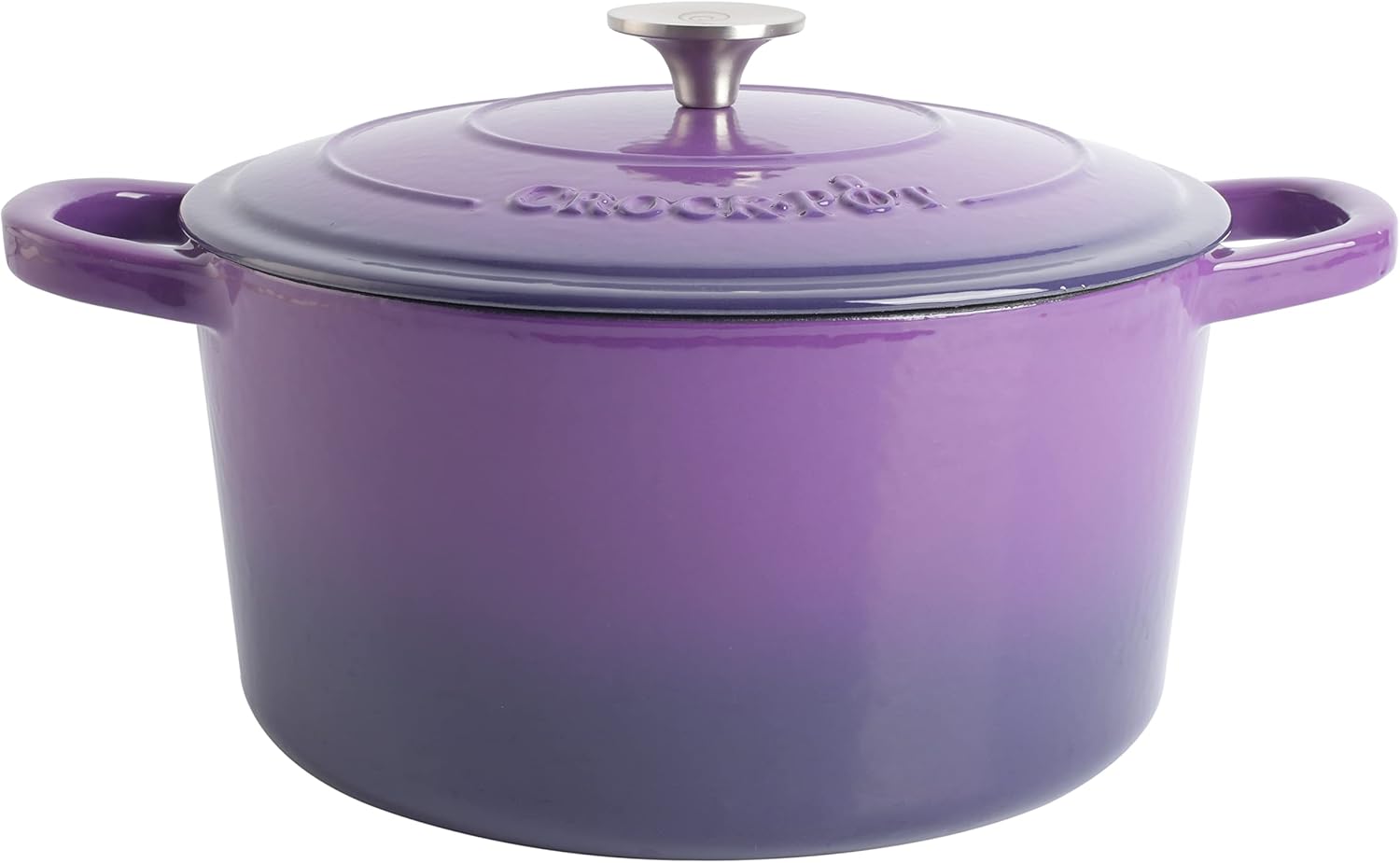 Crock-Pot 3 Quart Enameled Cast Iron Dutch Oven – Aqua