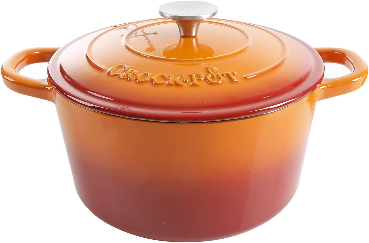 Crock-Pot 3 Quart Enameled Cast Iron Dutch Oven – Aqua Select C688