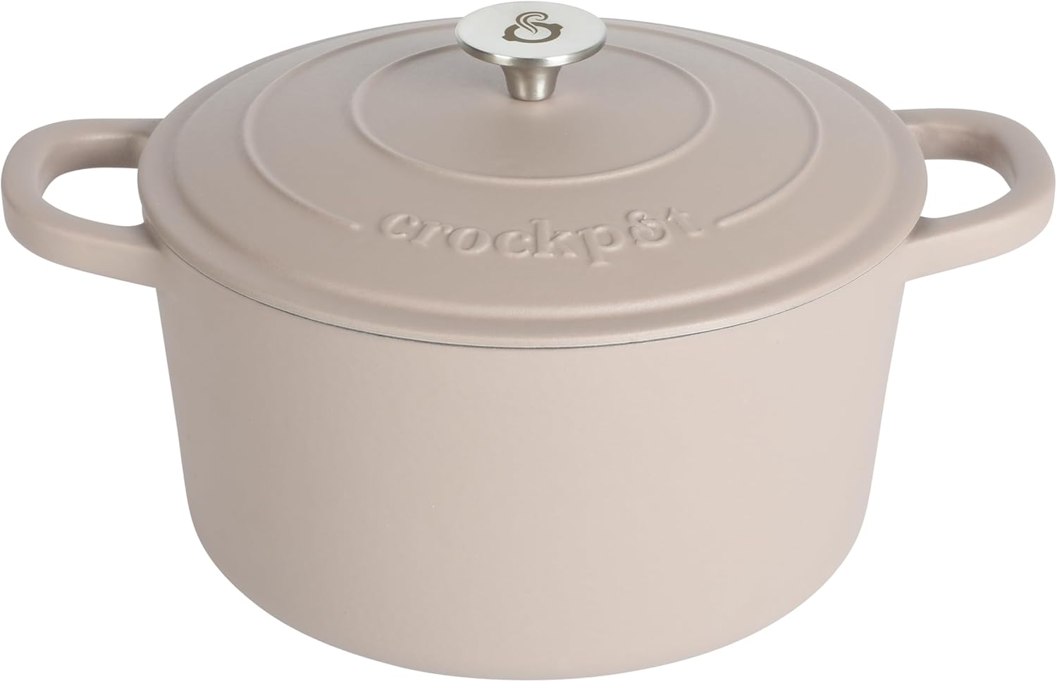 Crock-Pot 3 Quart Enameled Cast Iron Dutch Oven – Aqua