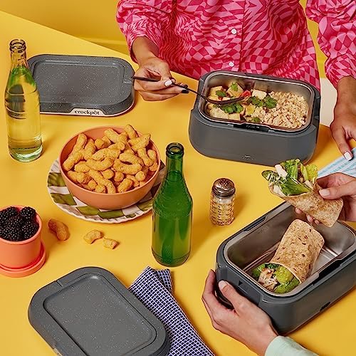 Crock-Pot Portable Electric Lunch Box Food Warmer 28oz Prime C689