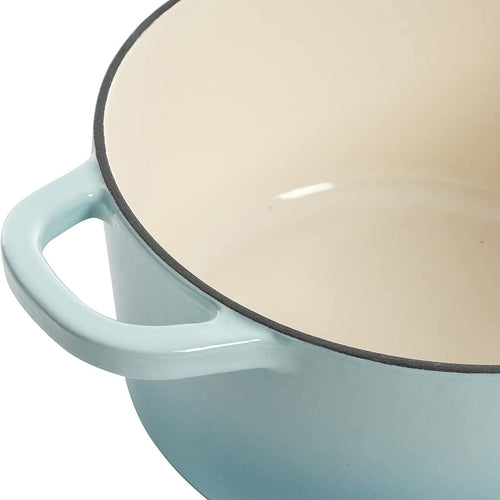 Crock-Pot 3 Quart Enameled Cast Iron Dutch Oven – Aqua
