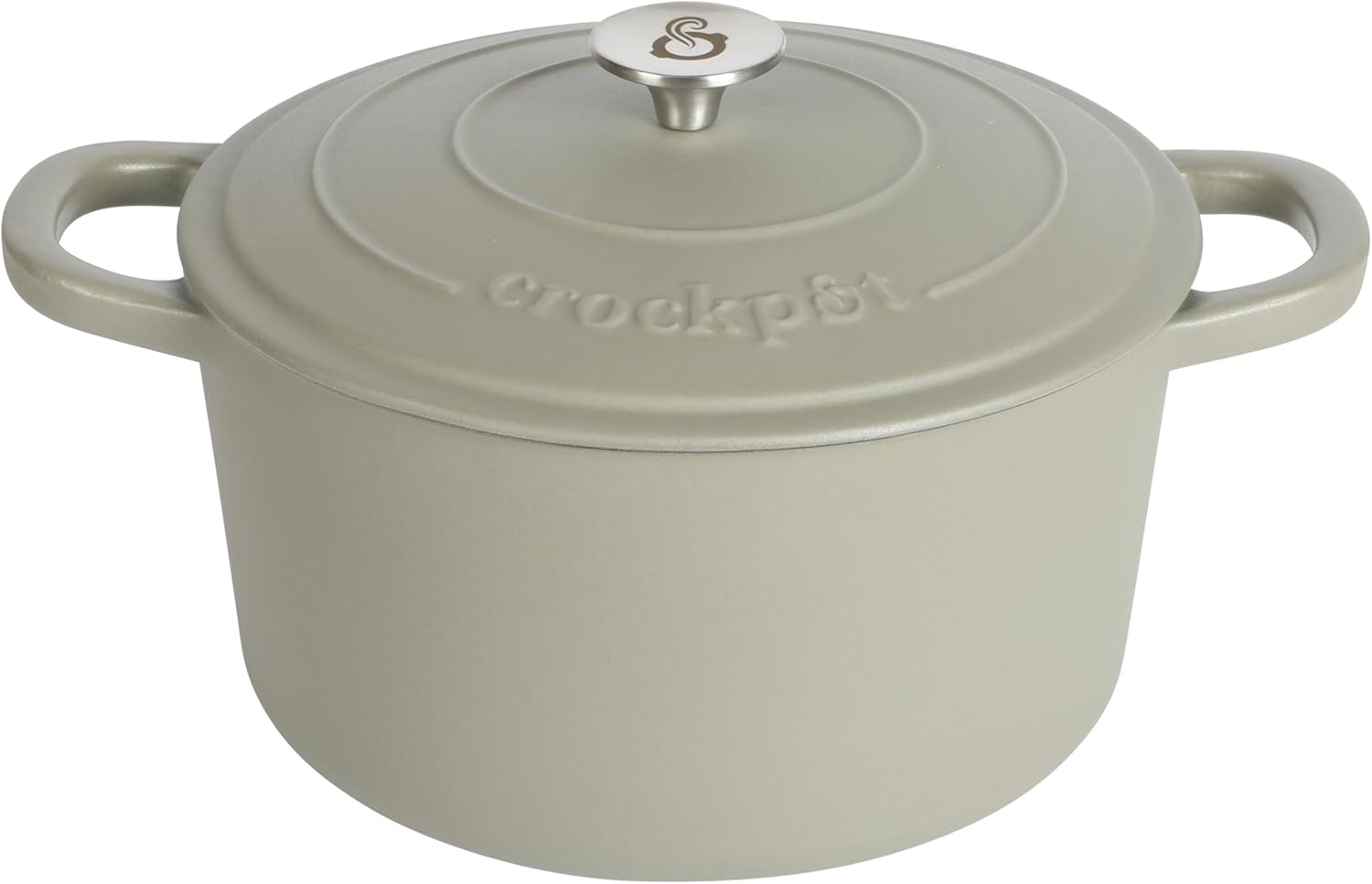 Crock-Pot 3 Quart Enameled Cast Iron Dutch Oven – Aqua Select C688