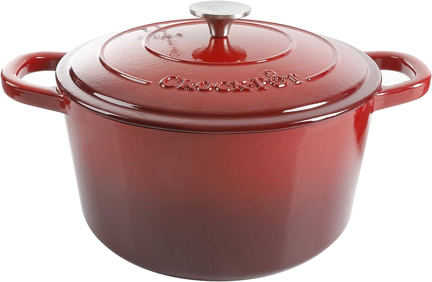 Crock-Pot 3 Quart Enameled Cast Iron Dutch Oven – Aqua Select C688