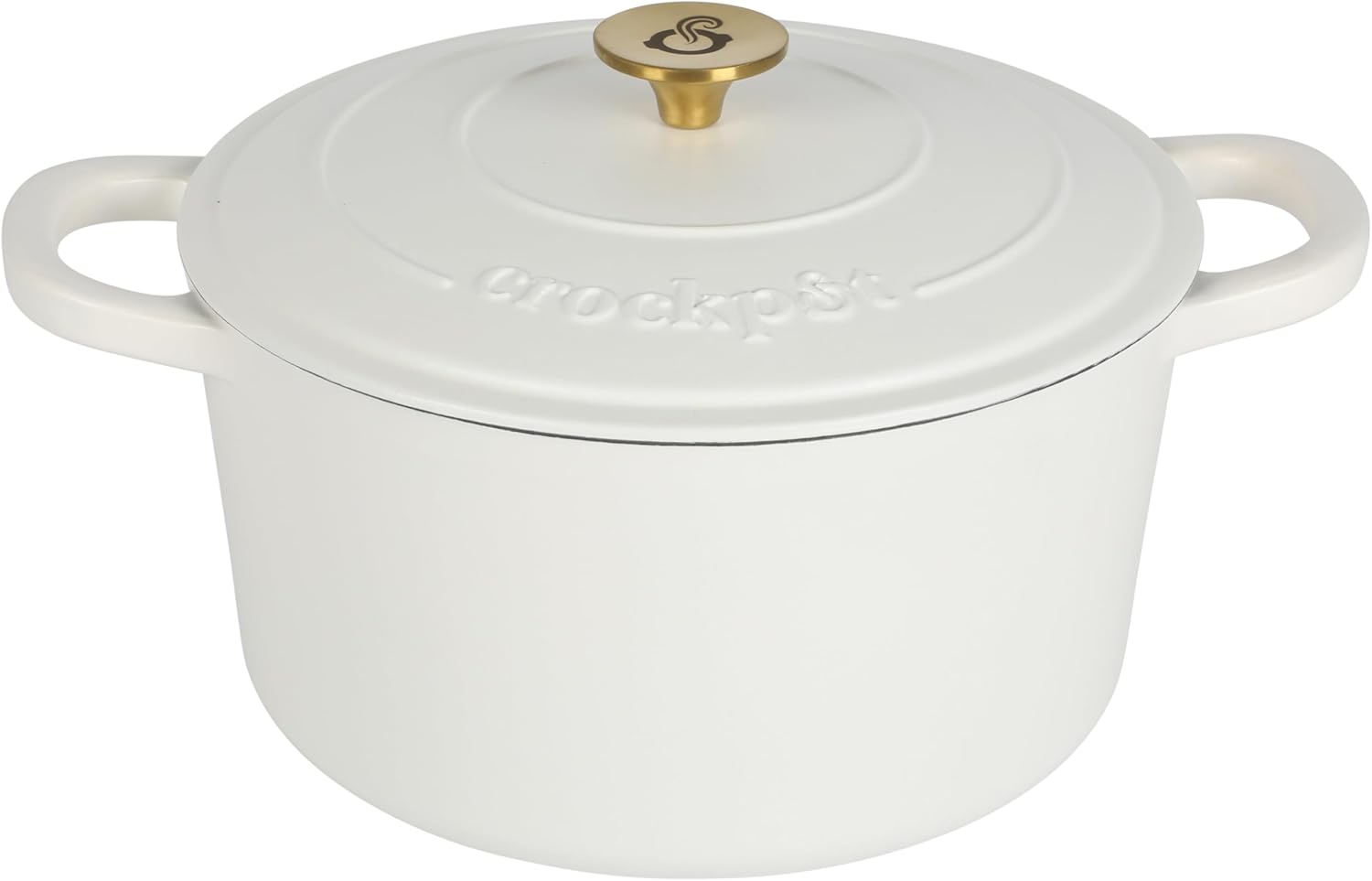 Crock-Pot 3 Quart Enameled Cast Iron Dutch Oven – Aqua Select C688