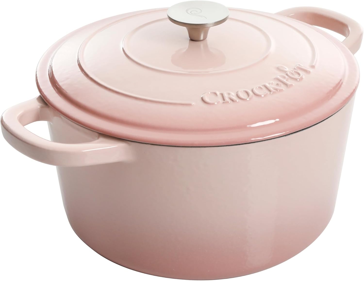 Crock-Pot 3 Quart Enameled Cast Iron Dutch Oven – Aqua