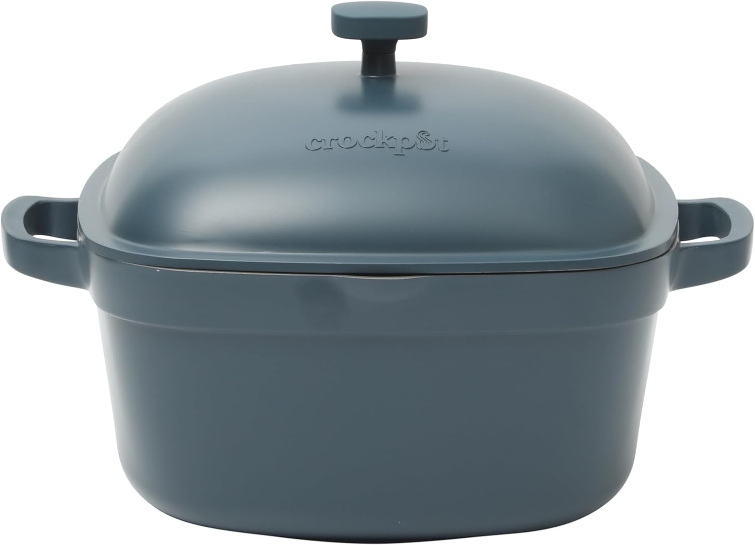 Crock-Pot 3 Quart Enameled Cast Iron Dutch Oven – Aqua Select C688